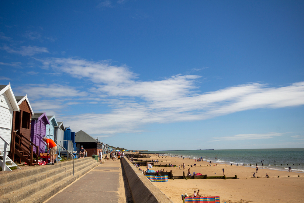 Walton-on-the-Naze beach, Essex