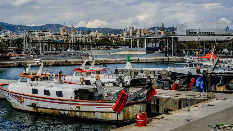 Donde Barcelona se abre al mar: el muelle de los Pescadores Donde Barcelona se abre al mar: el muelle de los Pescadores
