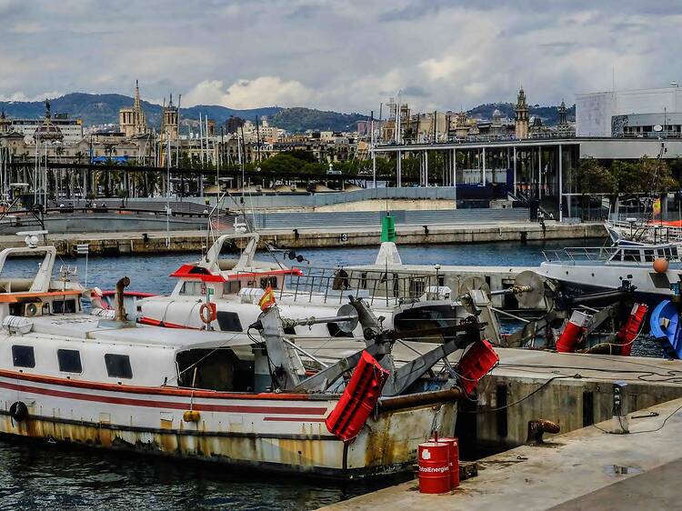 Donde Barcelona se abre al mar: el muelle de los Pescadores Donde Barcelona se abre al mar: el muelle de los Pescadores