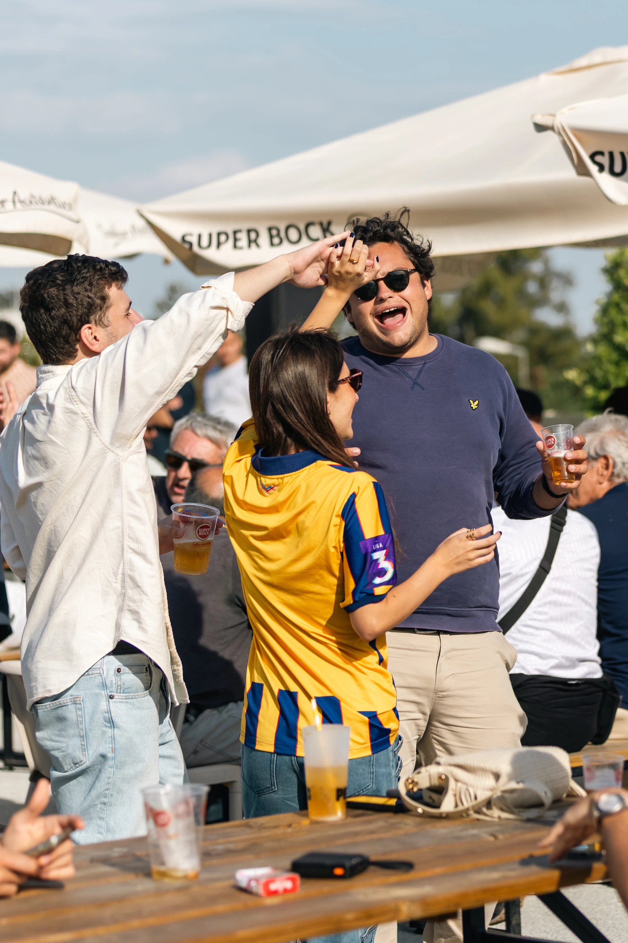 A Curva em dia de jogo