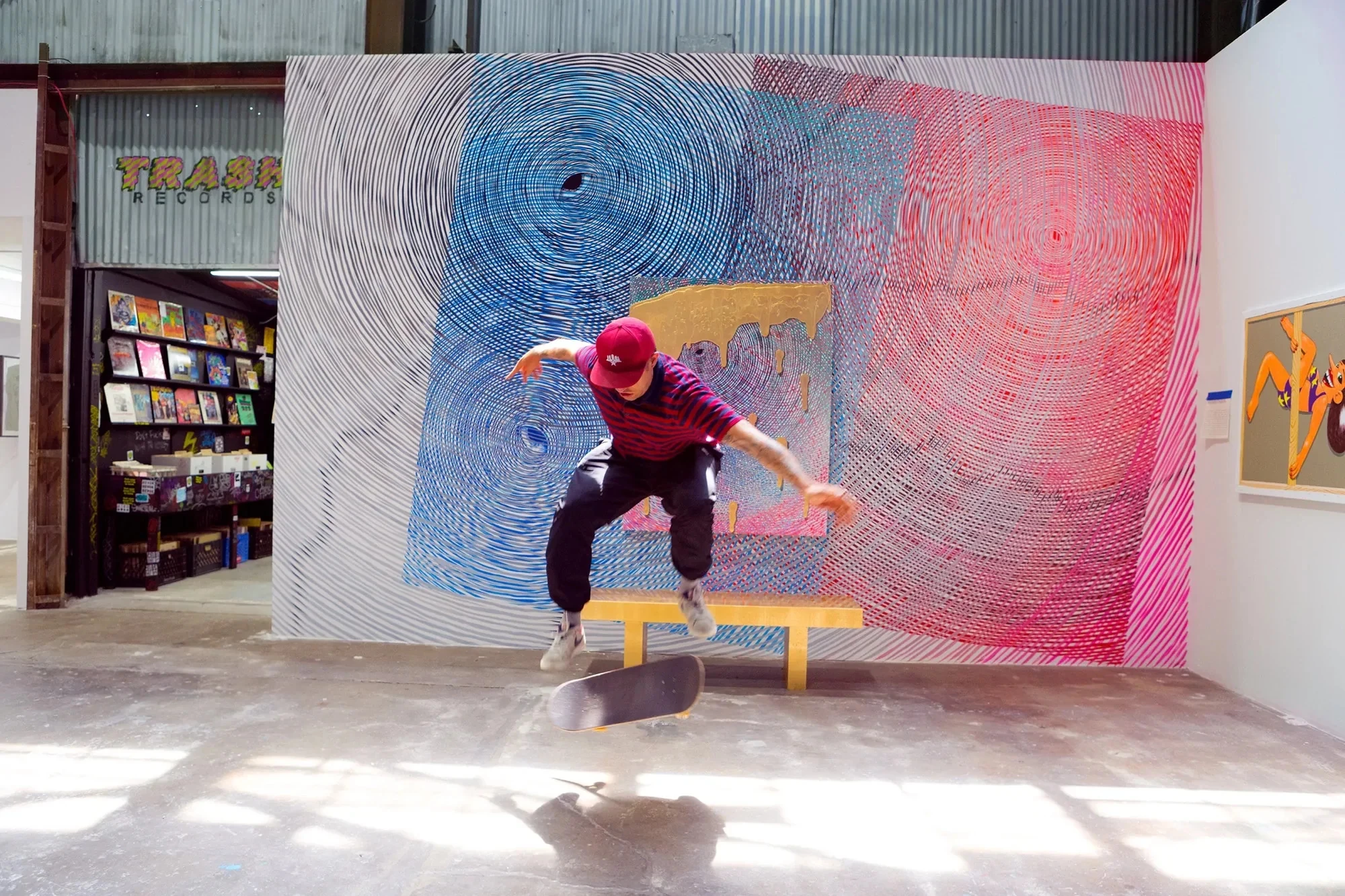 Andrew Schoultz &agrave; Los Angeles