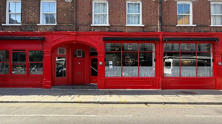 Trullo, Islington – now painted red Trullo, Islington – now painted red