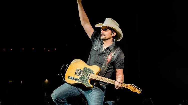 Countrymusik i nöjesparken med Brad Paisley Countrymusik i nöjesparken med Brad Paisley
