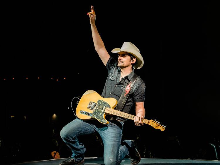 Countrymusik i nöjesparken med Brad Paisley Countrymusik i nöjesparken med Brad Paisley