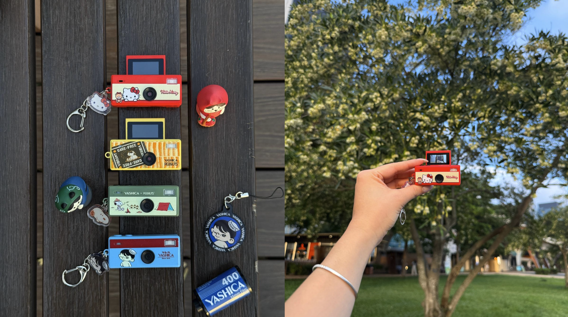 Japanese camera brand Yashica launches a new line of adorable keychain cameras