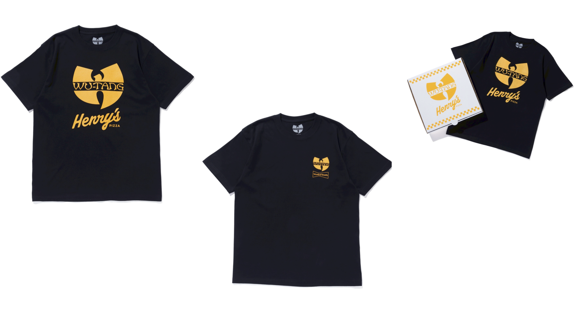 Verdy's Wu-Tang Clan x Henry's Pizza collection is now on sale