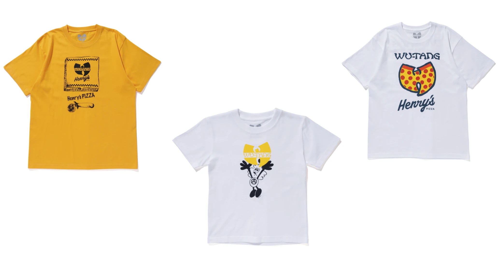 Wu-Tang Clan x Henry&rsquo;s Pizza collection