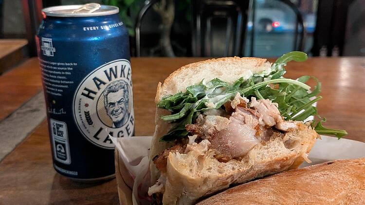 cotenna pork roll and tinnie