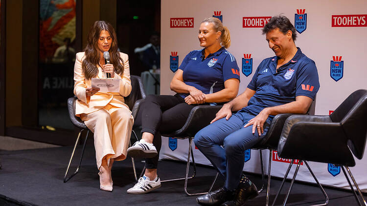 State of Origin 2026 NSW State of Origin coaches being interviewed