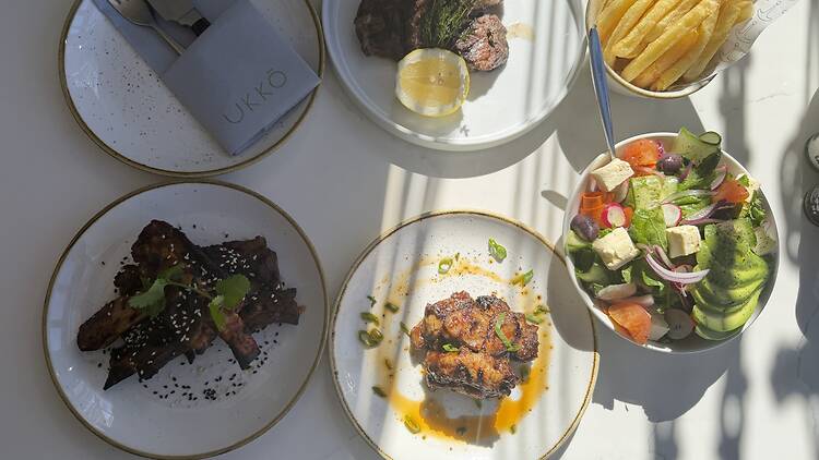Delicious food from Ukko restaurant