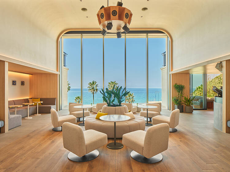 Admire oceanfront views of Sakurai Futamigaura