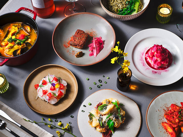 Enjoy creative cuisine using local ingredients