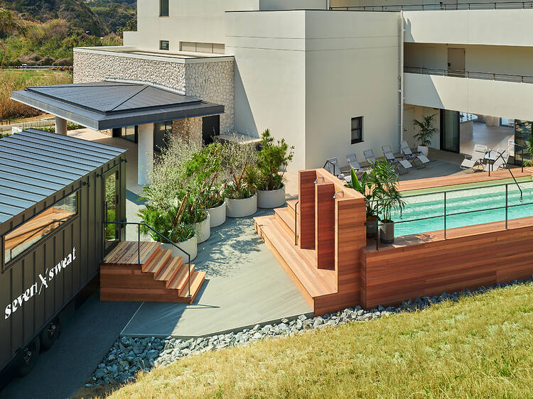 Heal up in the new sauna and pool