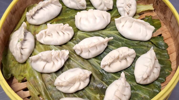 Chingu Korean Chicken dumplings