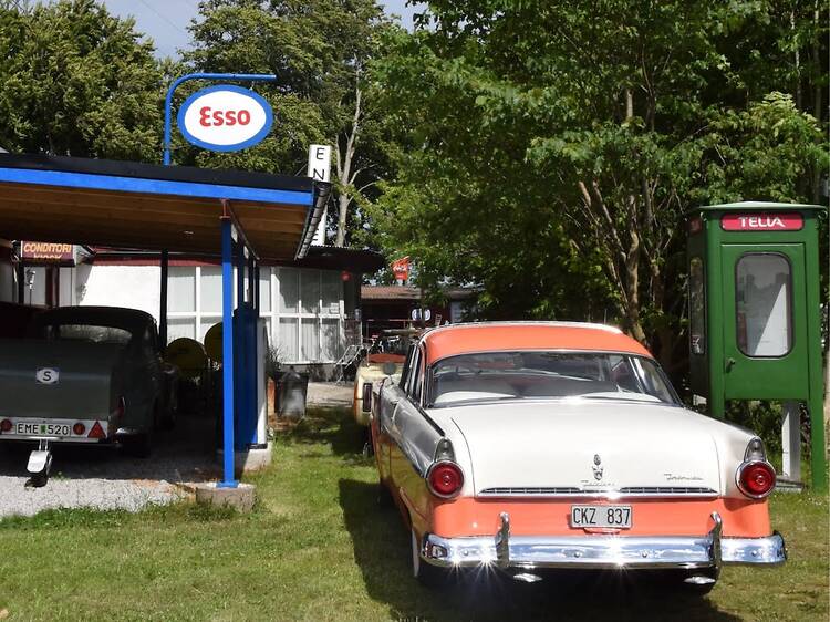 Drunkna i 50-talet på Nostalgimuseum Drunkna i 50-talet på Nostalgimuseum