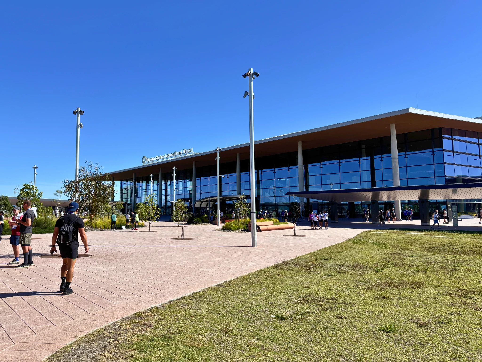Exterior of airport