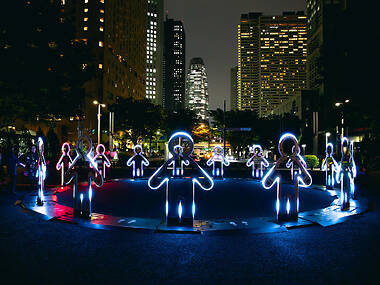 アート作品が新宿の夜を照らす、光の祭典「TOKYO LIGHTS 2026」が開催