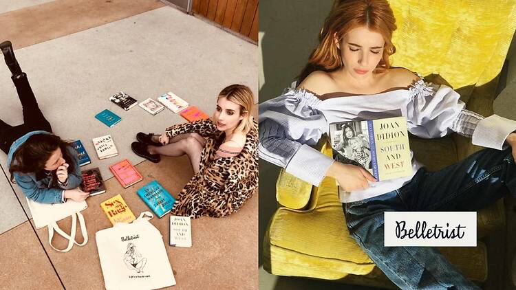 Belletrist โดย Emma Roberts และ Karah Preiss