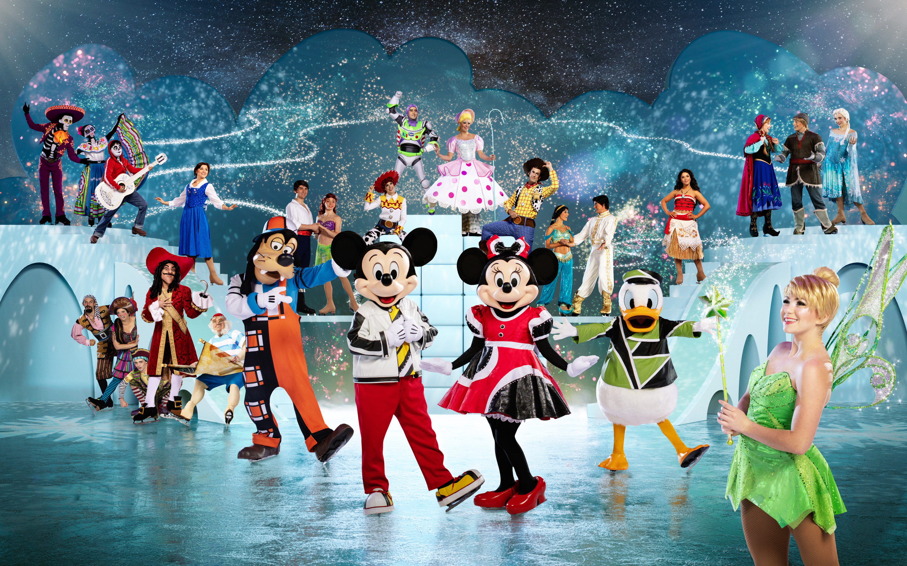 Mickey and the gang to rock the house!