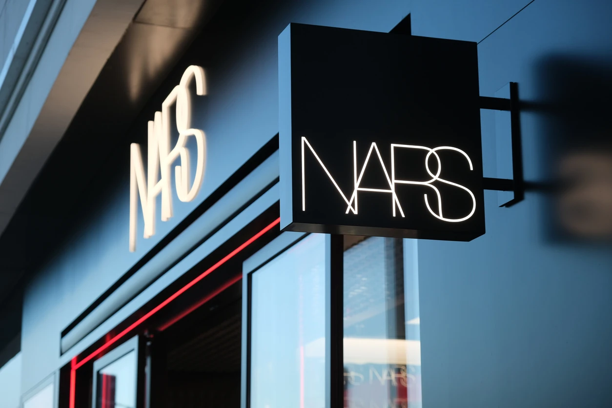 NARS Cosmetics store sign
