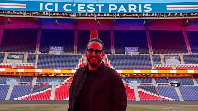 Mohamed Cheikh au Parc des Princes Mohamed Cheikh au Parc des Princes