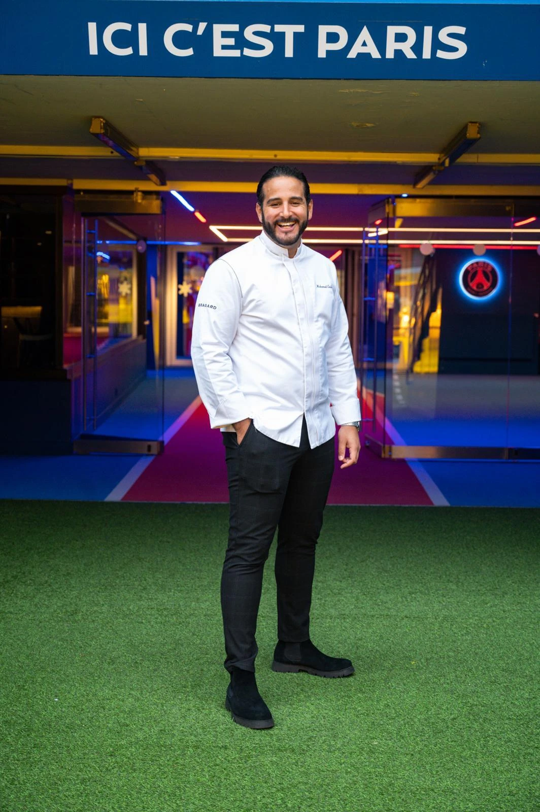 Mohamed Cheikh au Parc des Princes