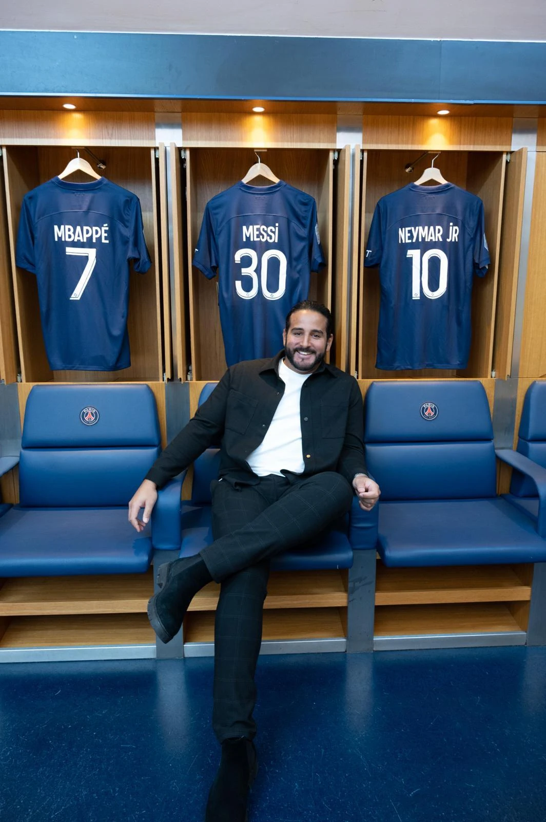 Mohamed Cheikh au Parc des Princes