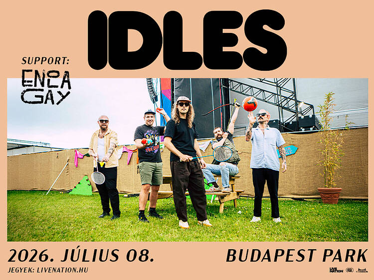 IDLES koncert a Parkban