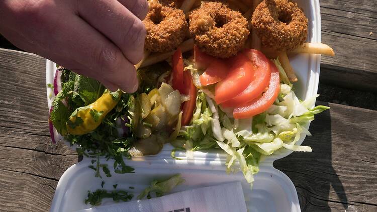 Find the best fried ball on a falafel safari Find the best fried ball on a falafel safari