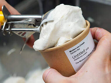 The Garden Bar ice cream cart is back at MoMA for the summer