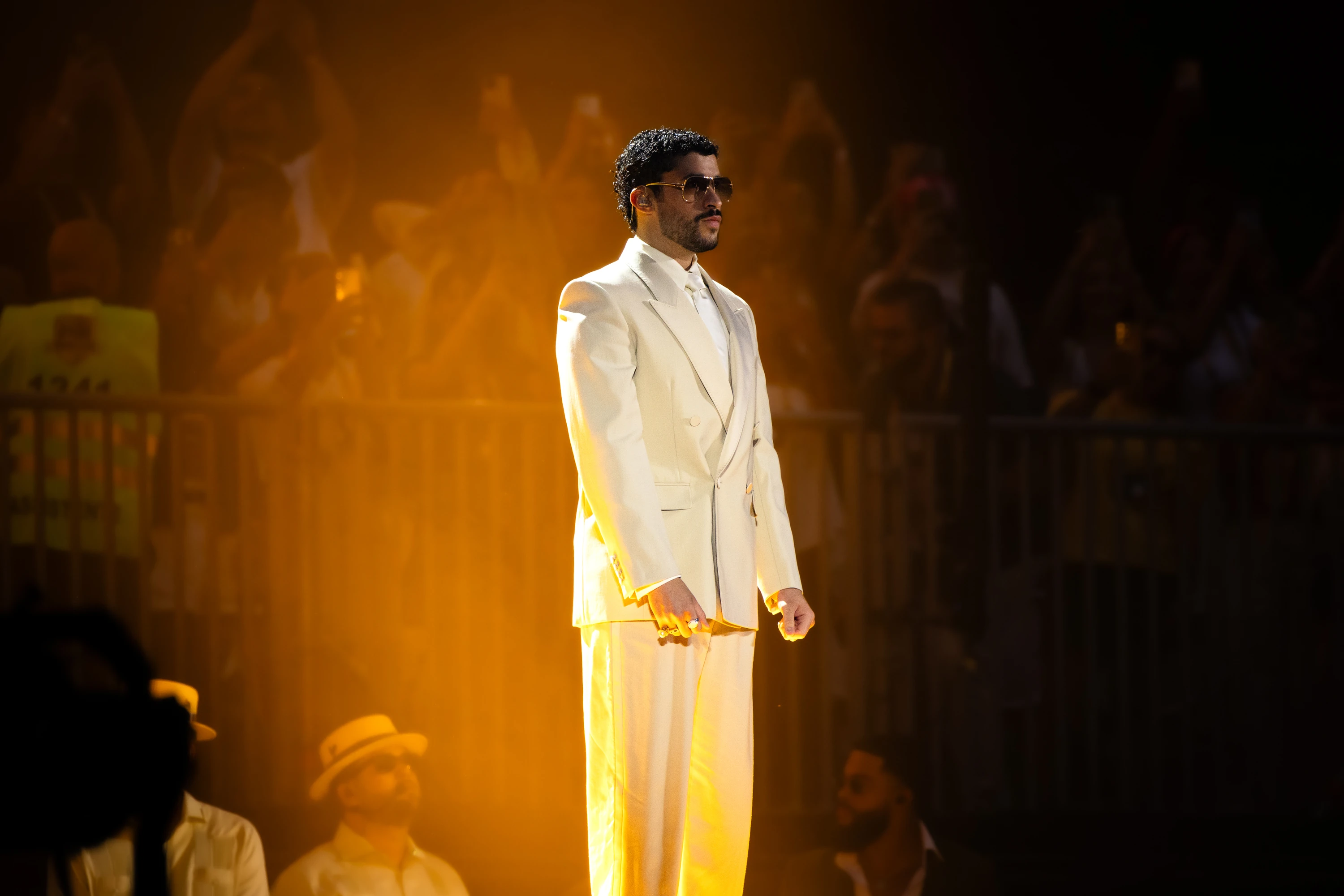 Bad Bunny no Est&aacute;dio da Luz