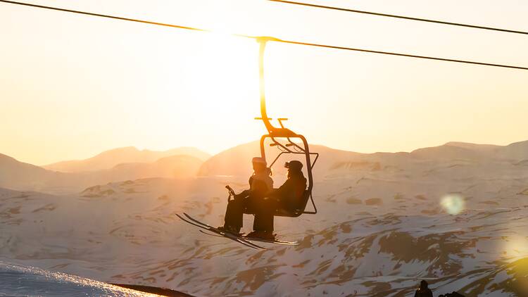 Ski under the midnight sun, Riksgränsen Ski under the midnight sun, Riksgränsen