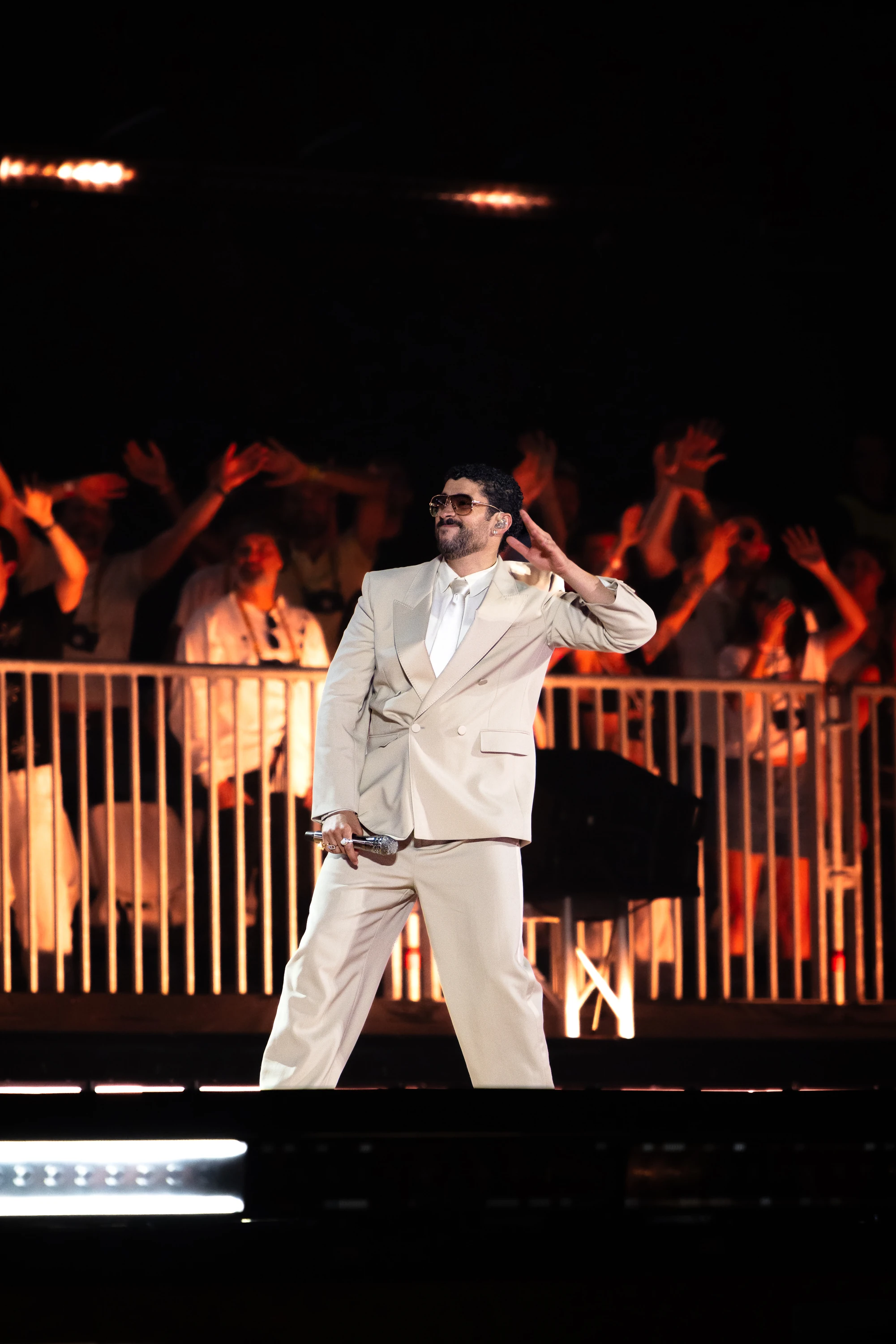 Bad Bunny no Est&aacute;dio da Luz