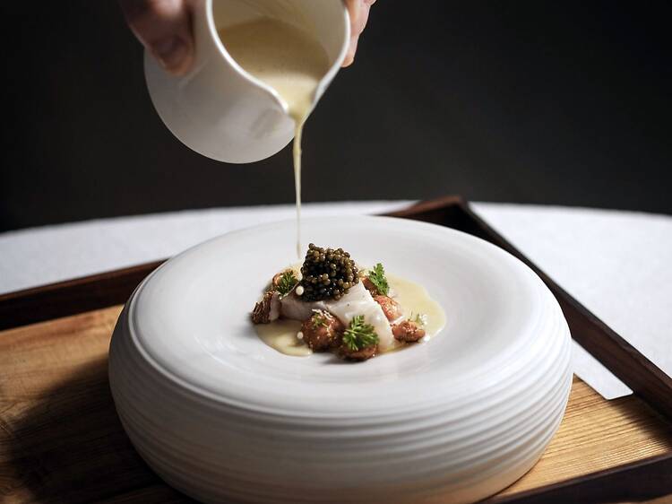 Or an 18-course menu at Michelin-starred restaurant Signum, Bohuslän Or an 18-course menu at Michelin-starred restaurant Signum, Bohuslän