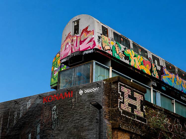 Shoreditch’s iconic rooftop tube carriages are finally opening to the public as a new bar