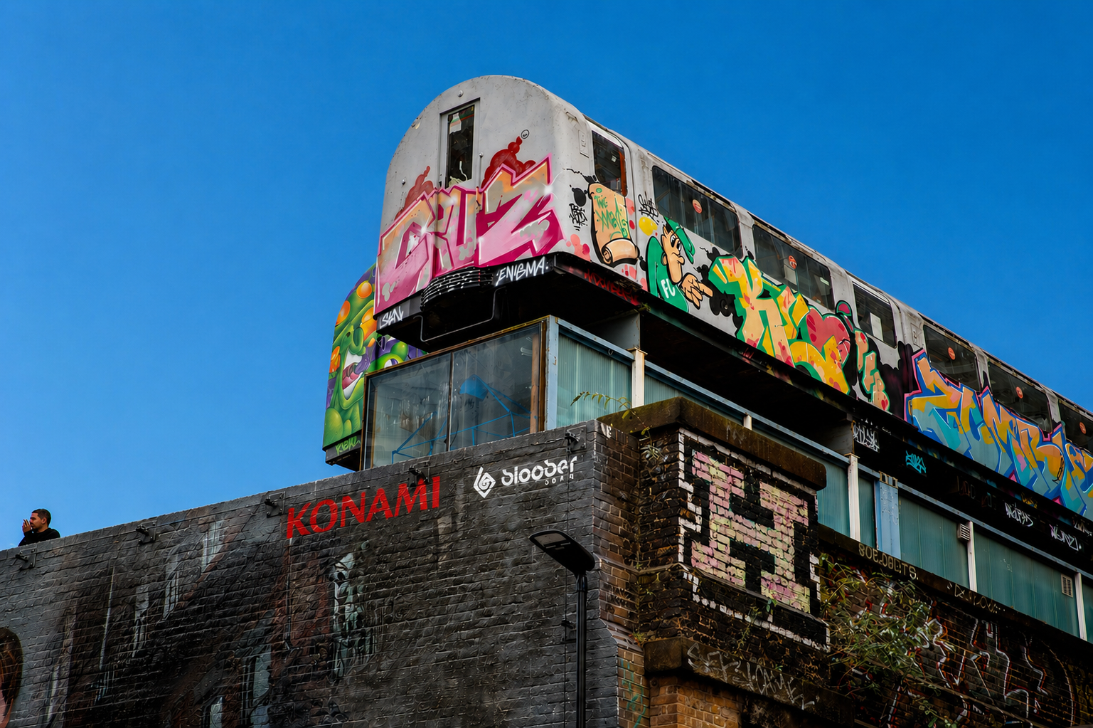 Shoreditch's iconic rooftop tube carriages are finally opening to the public as a new bar
