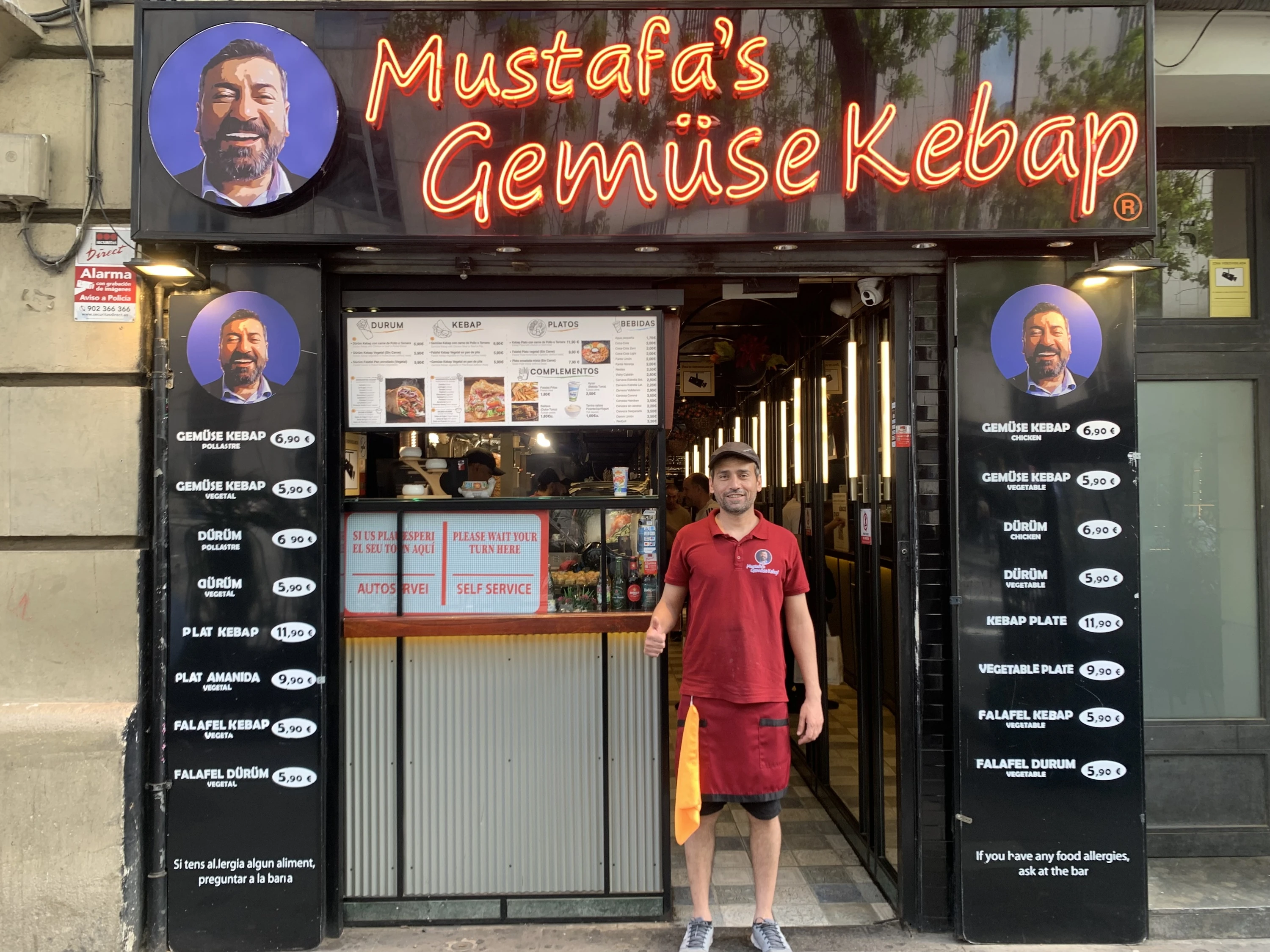 Mustafa&rsquo;s Gem&uuml;se Kebap, Barcelona