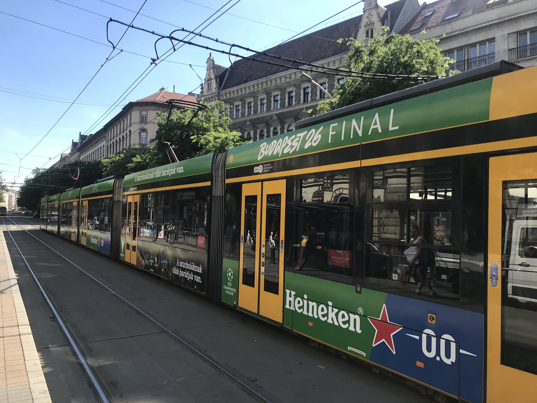 Budapest tram