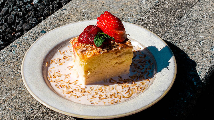 Tres leches from Kuma Cantina