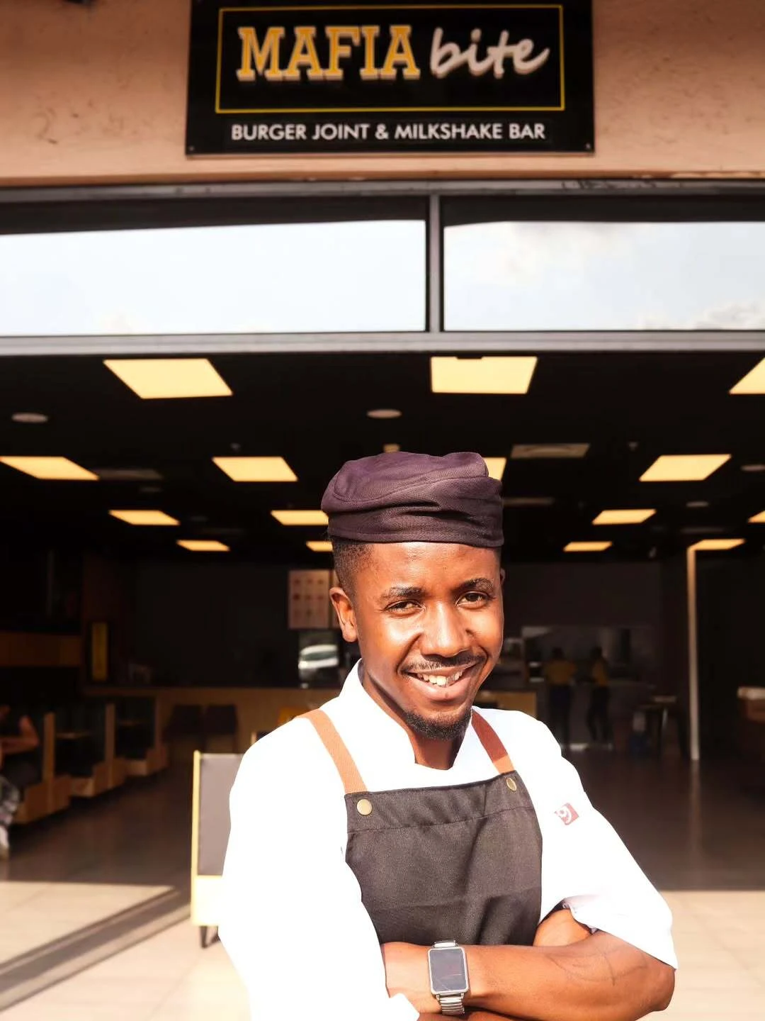 Mafia Bite's Head Chef Maxwell Dube