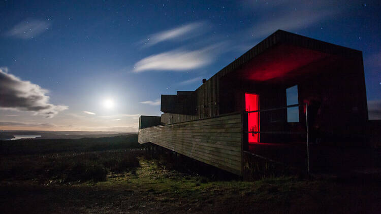 Kielder Observatory beneath the stars in Northumberland's designated Dark Sky site Kielder Observatory beneath the stars in Northumberland's designated Dark Sky site