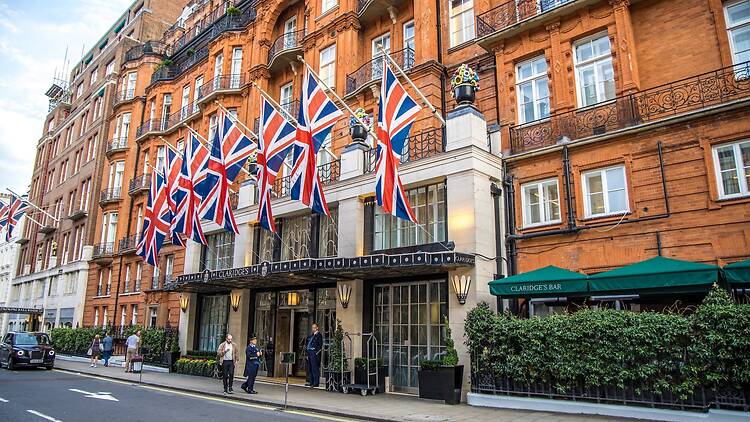 A luxurious 5-star hotel Claridge's in London's Mayfair was founded in 1812 as Mivart's Hotel.