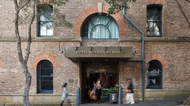 Exterior of Hotel Woolstore 1888