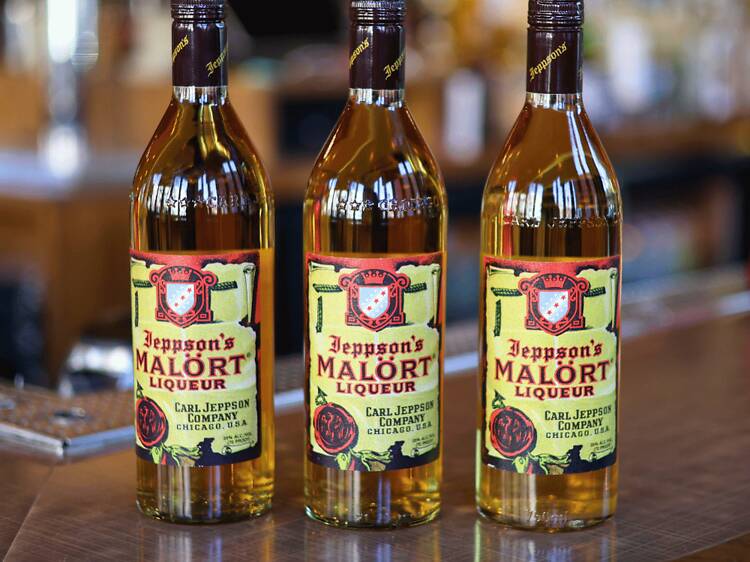You can join the world record attempt for the most people to take a shot of Malört at once