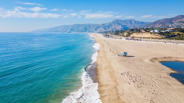 Zuma Beach in Malibu