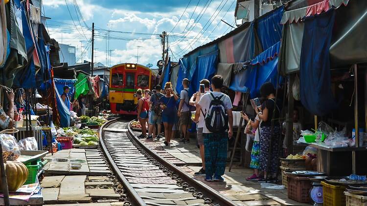 Mae Klong and Amphawa – the train ride is the entire point Mae Klong and Amphawa – the train ride is the entire point