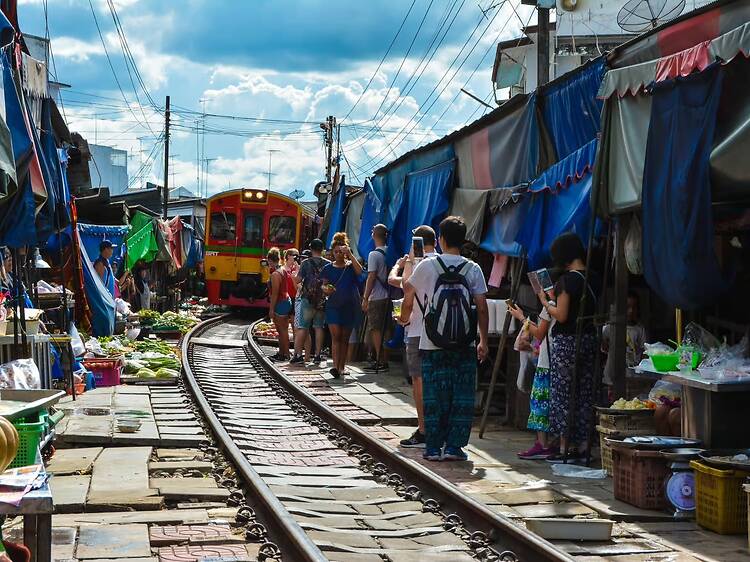 Mae Klong and Amphawa – the train ride is the entire point Mae Klong and Amphawa – the train ride is the entire point