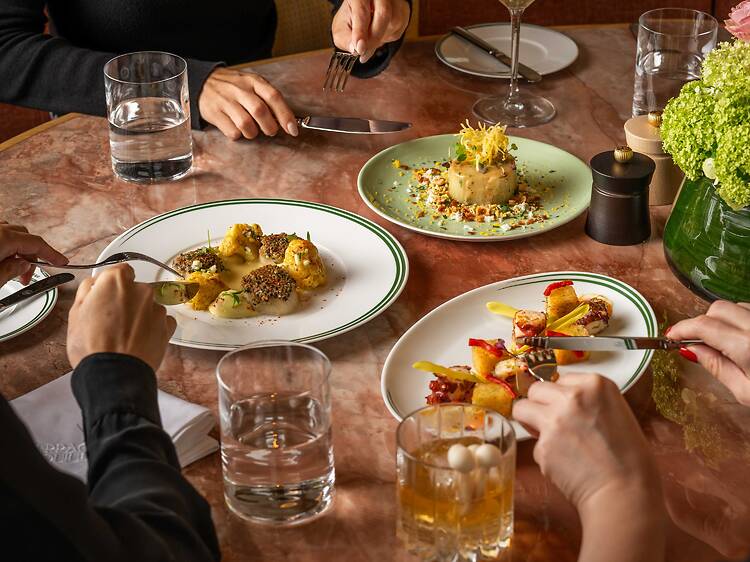 French brasserie classics at Terrace Bouludâs dinner French brasserie classics at Terrace Bouludâs dinner