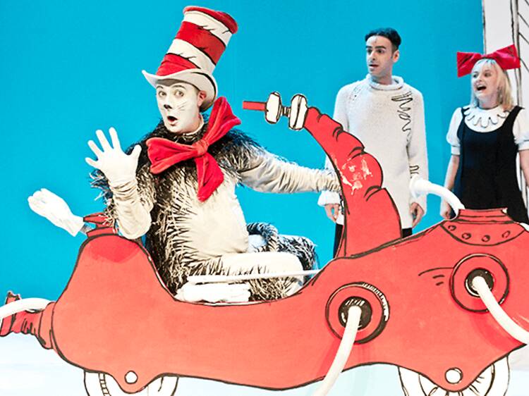 Catch a lively stage adaptation of Dr. Seuss’s ‘The Cat in the Hat’ Catch a lively stage adaptation of Dr. Seuss’s ‘The Cat in the Hat’