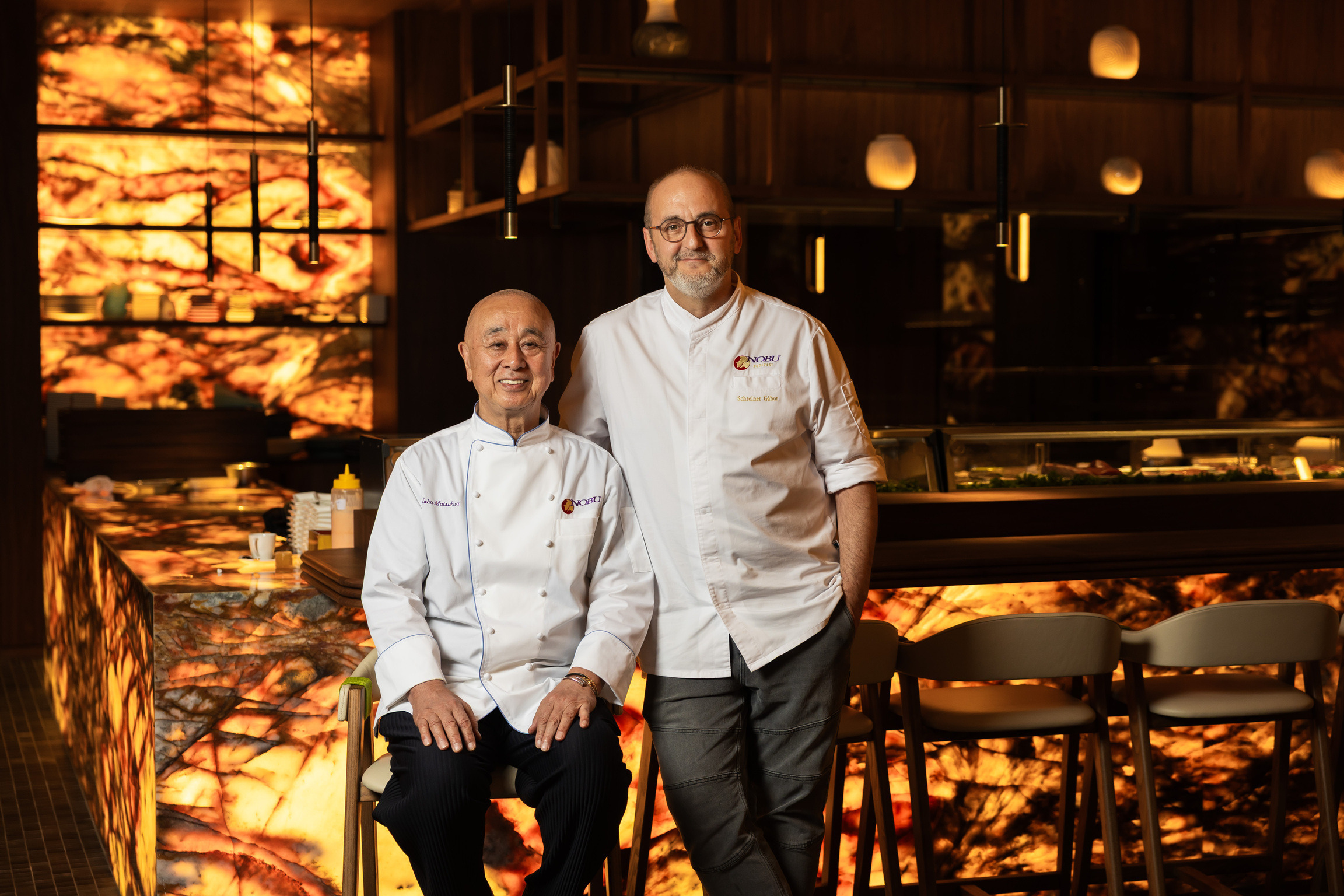 Nobu presents his redesigned restaurant in Budapest